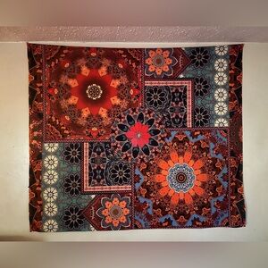 Bohemian Wall Tapestry 51” x 57”